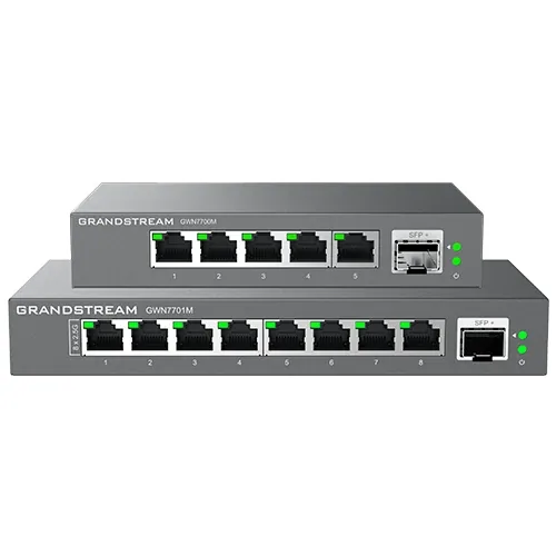 Switches Grandstream de 5 y 8 puertos